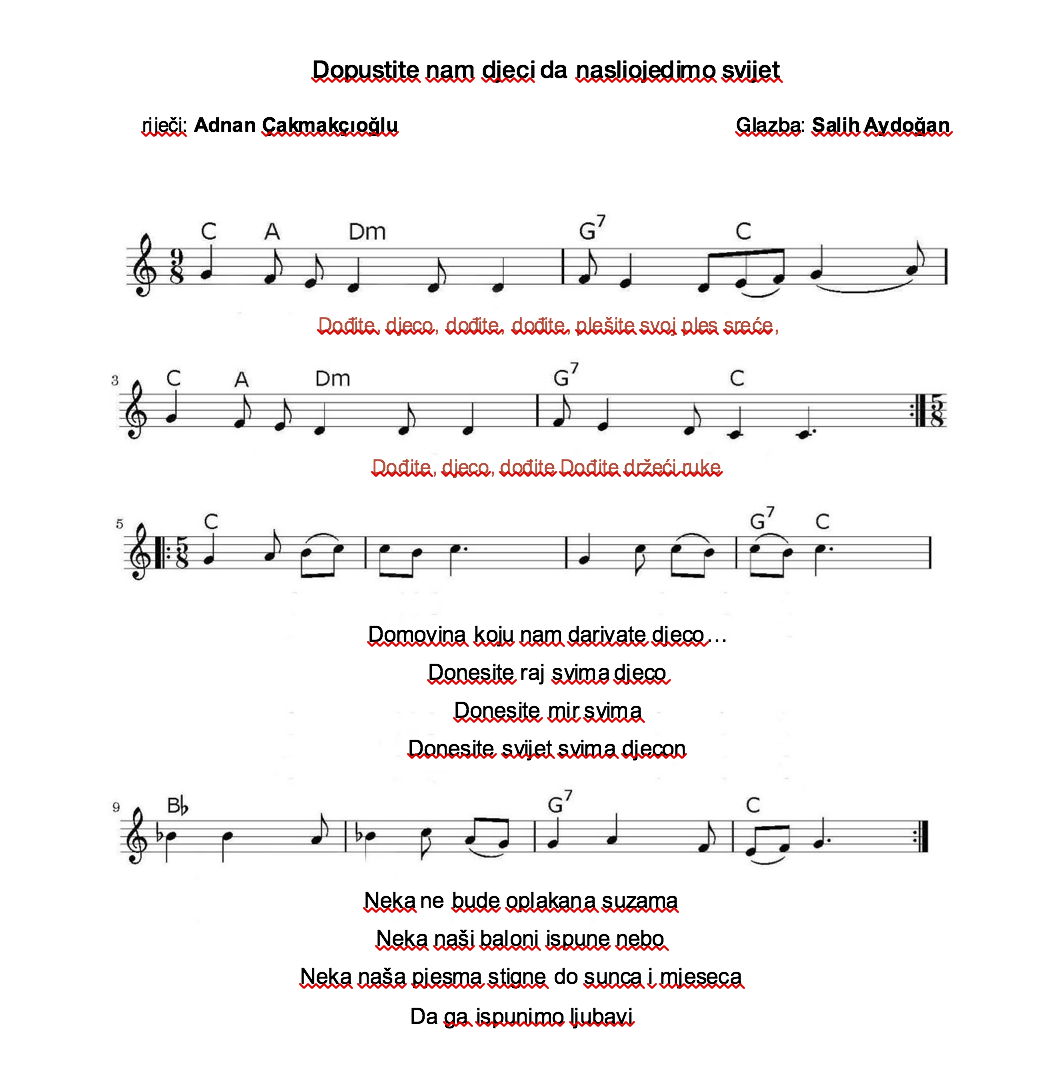 Dopustite nam djeci da nasliojedimo svijet