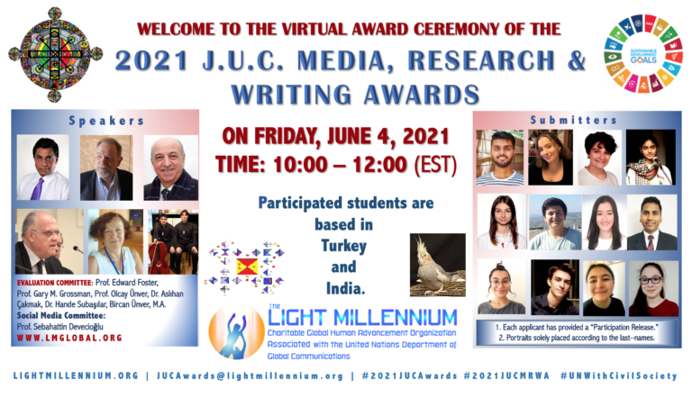 The 2021 J.U.C. Award Ceremony, Programme for January 4