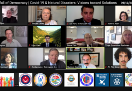 Threats to Democracy along with one of the best practices, and visions toward solutions presented.