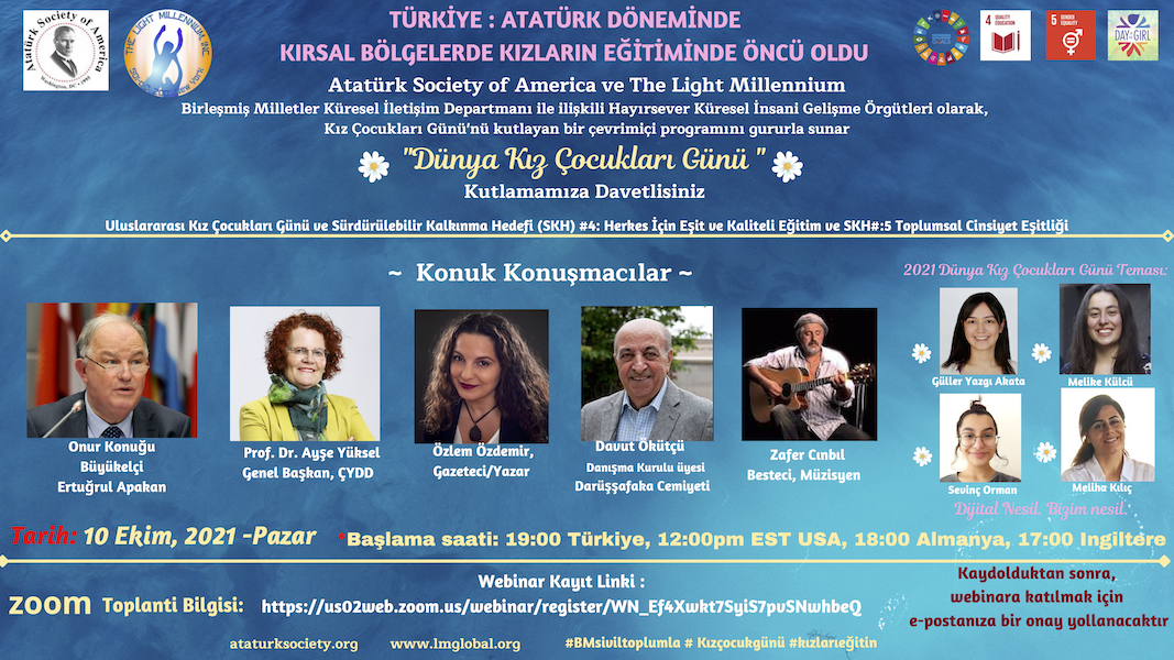 TÜRKİYE: ATATÜRK DÖNEMİNDE KIRSAL BÖLGELERDE KIZ ÇOCUKLARIN EĞİTİMİNDE ÖNCÜ ÜLKE