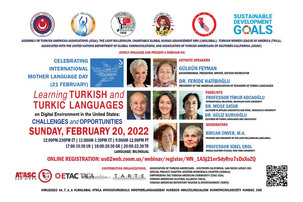 2022 IMLD: Celebrating International Mother Language Day through Turkish & Turkic Languages