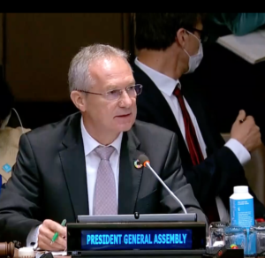 H.E. Mr. Csaba Körösi, President General Assembly #UNPGA77 #UN2023WaterConference #PreparatorySession