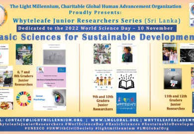 2022 World Science Day: BASIC SCIENCES FOR SUSTAINABLE DEVELOPMENT