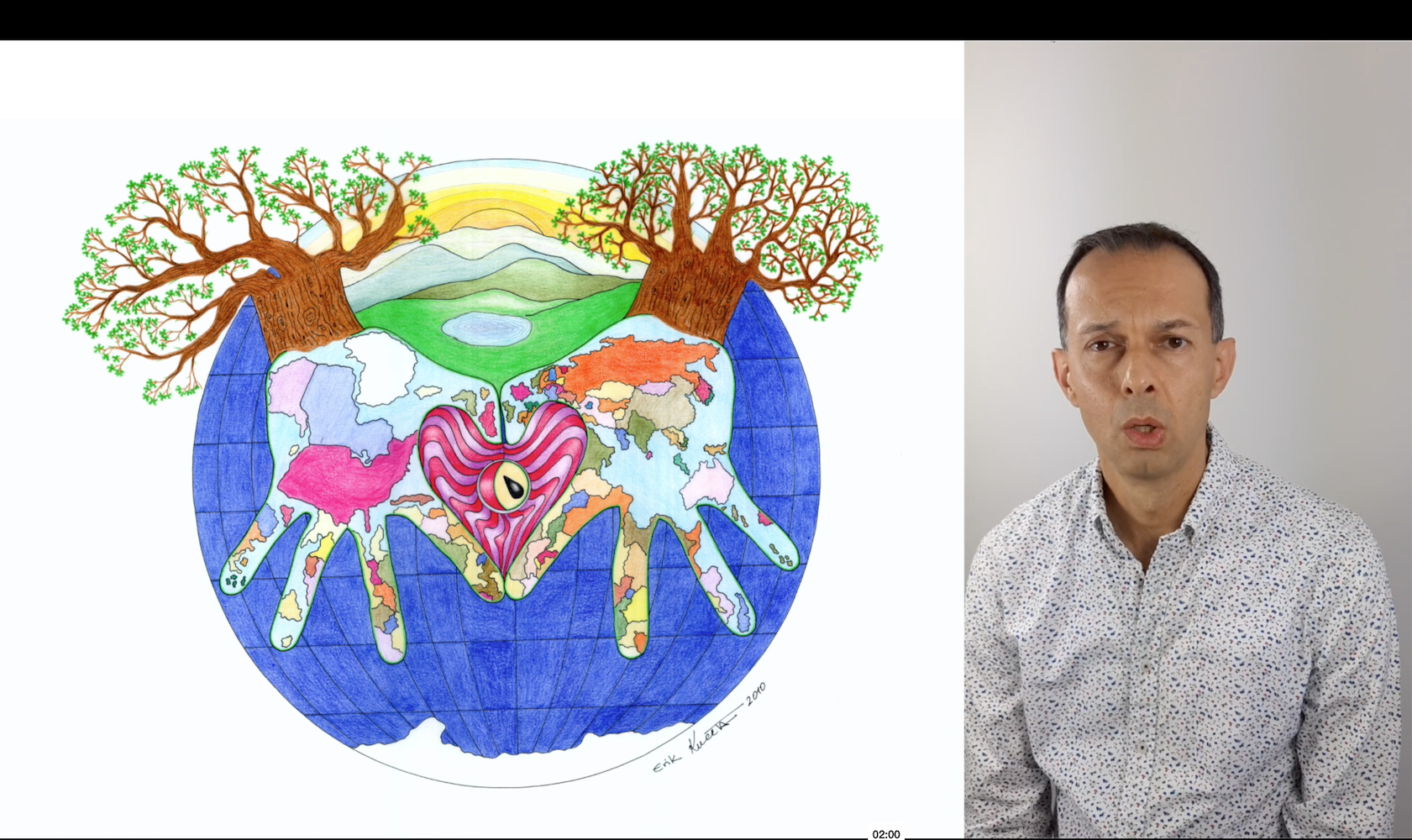 #WaterAction Commitment through Art by Dr. ERIK KUCERA