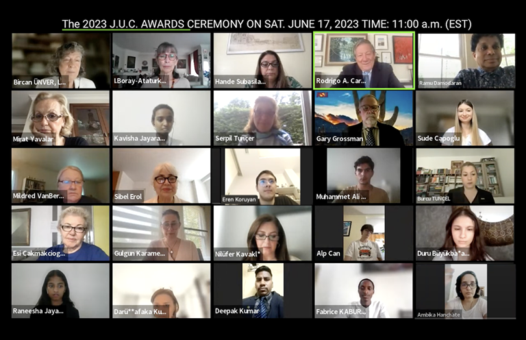 The J.U.C. Awards Ceremony (Virtual) was presented on June 17, 2023. #JUCAwards2023, #JUCMRWA2023, #Media, #Reseach, #Writing, #LMGlobalOrg