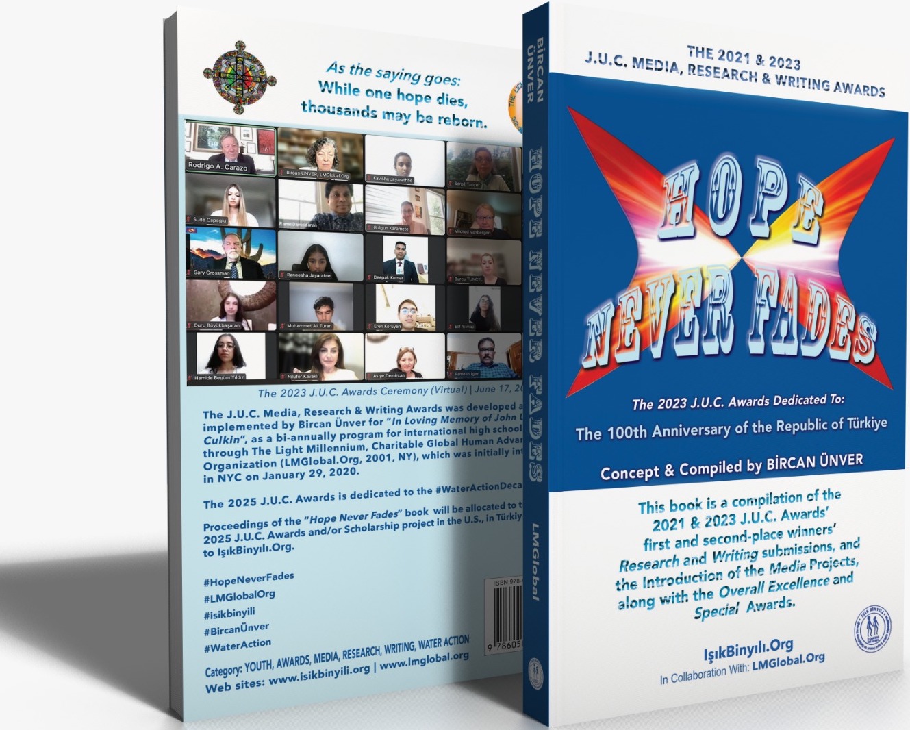 New Book: HOPE NEVER FADES, A Compilation based on the 2021 & 2023 J.U.C. Awards