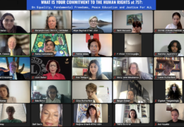 #LightMillenniumTV Presents: WHAT IS YOUR COMMITMENTS TO THE HUMAN RIGHTS AT 75? through QPTV on 28 & 29 Dec. 2023