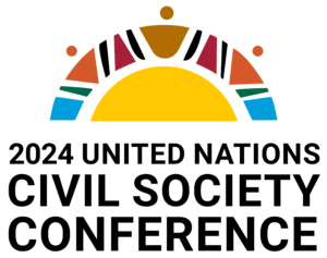 2024 UNITED NATIONS CIVIL SOCIETY CONFERENCE Logo