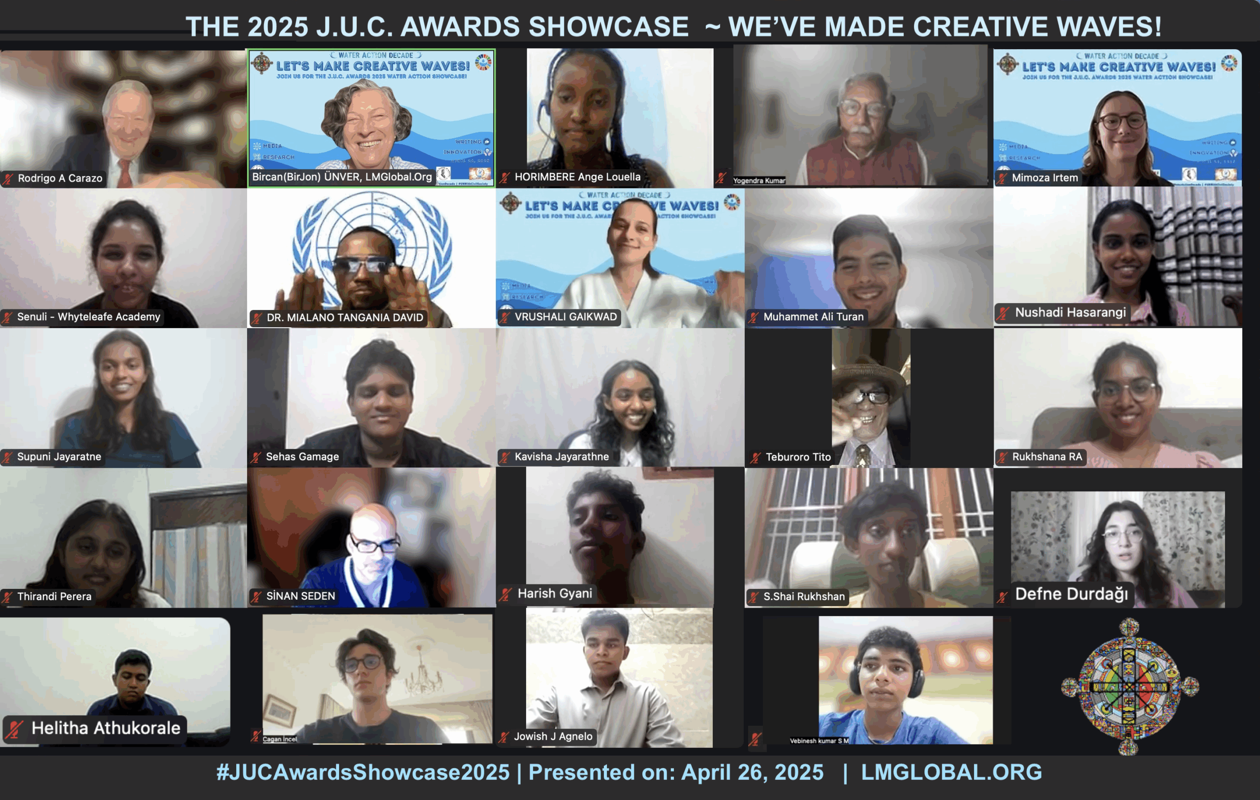 Summary of the J.U.C. Awards 2025 Showcase: WE’VE MADE CREATIVE WAVES!