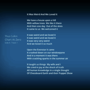 Band: #ThusCulkin Side-A Lyrics, Music & Vocal by John J. Culkin #Tribute #Music